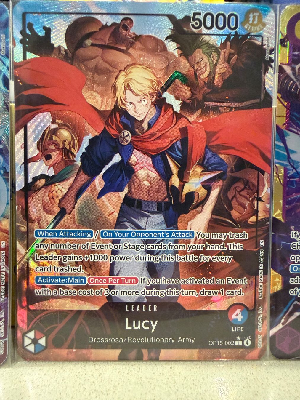 Sammelbilder & Trading cards: One piece tcg  OP15 Alt Arts & Hits ENEL / LUCY – Gebraucht aus Mellingen von Der.verkaufer 2