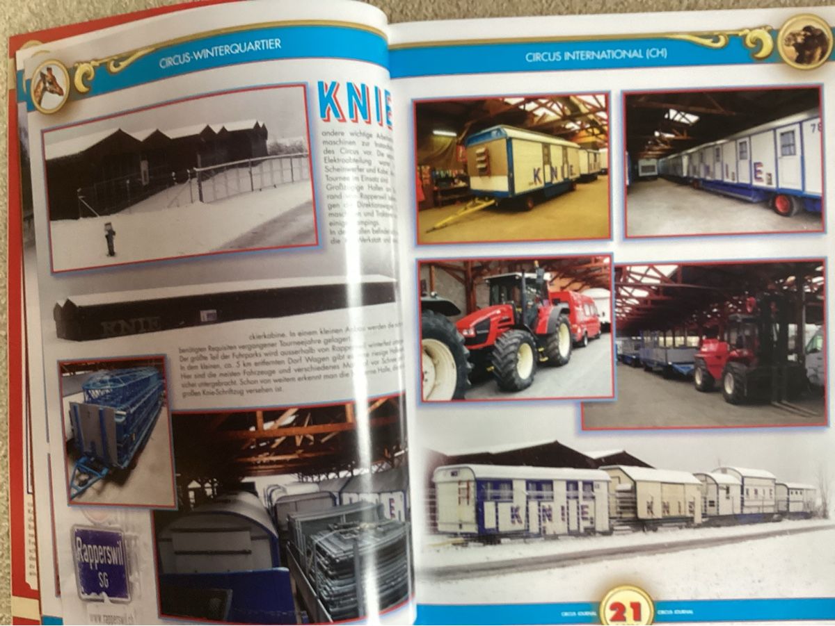 Riviste & Magazine: Circus Knie Magazinbericht 2006 – Usato da Reichenbach i. K. venduto da astra2010 1