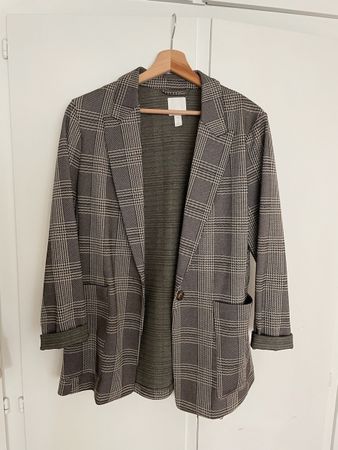 H&M Blazer, Grösse 40, kariert