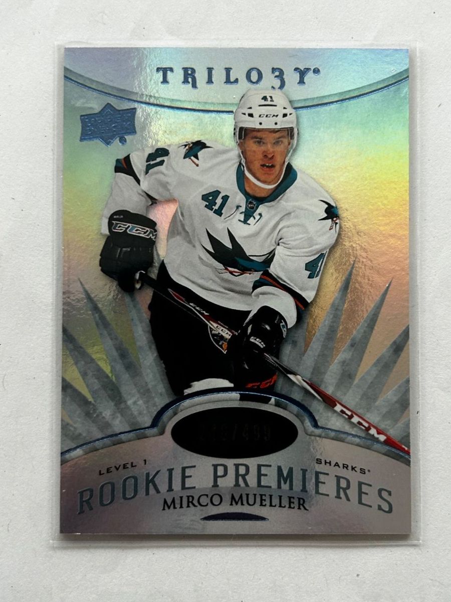 NHL Carte collezionabili: Upper Deck NHL Mirco Mueller nummeriert #246/499 Trilogy – Usato da Oberwil-Lieli venduto da Mhd