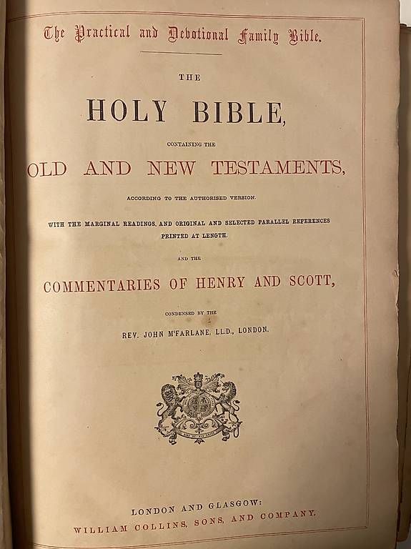 Libri: Alte Englische Bibel   – Usato da Buonas venduto da con_9sc2