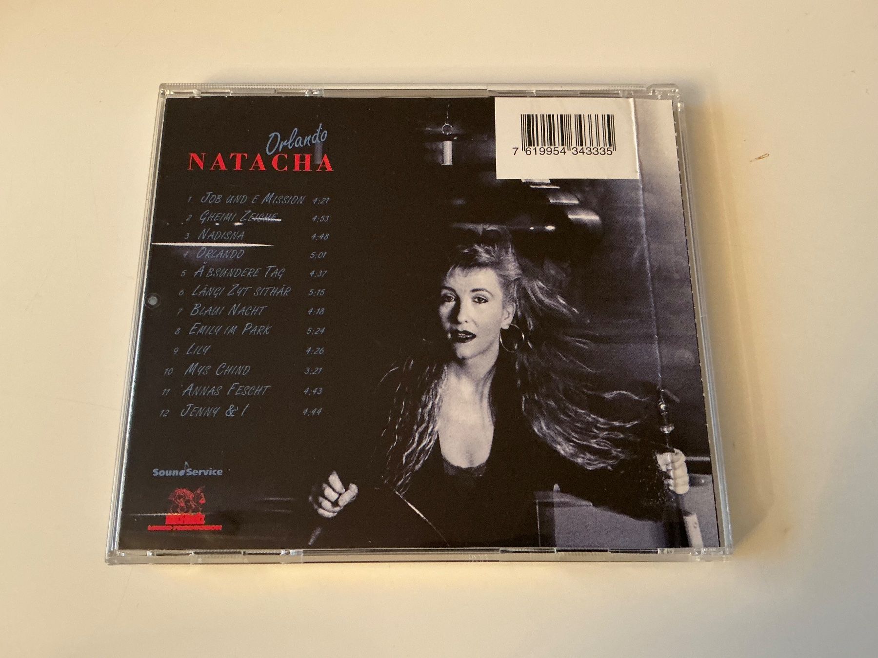 CD: Natacha / Orlando – Usato da Dübendorf venduto da Shreck 1