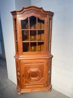 Zweiteiliger Eckschrank, Massivholz Eiche
