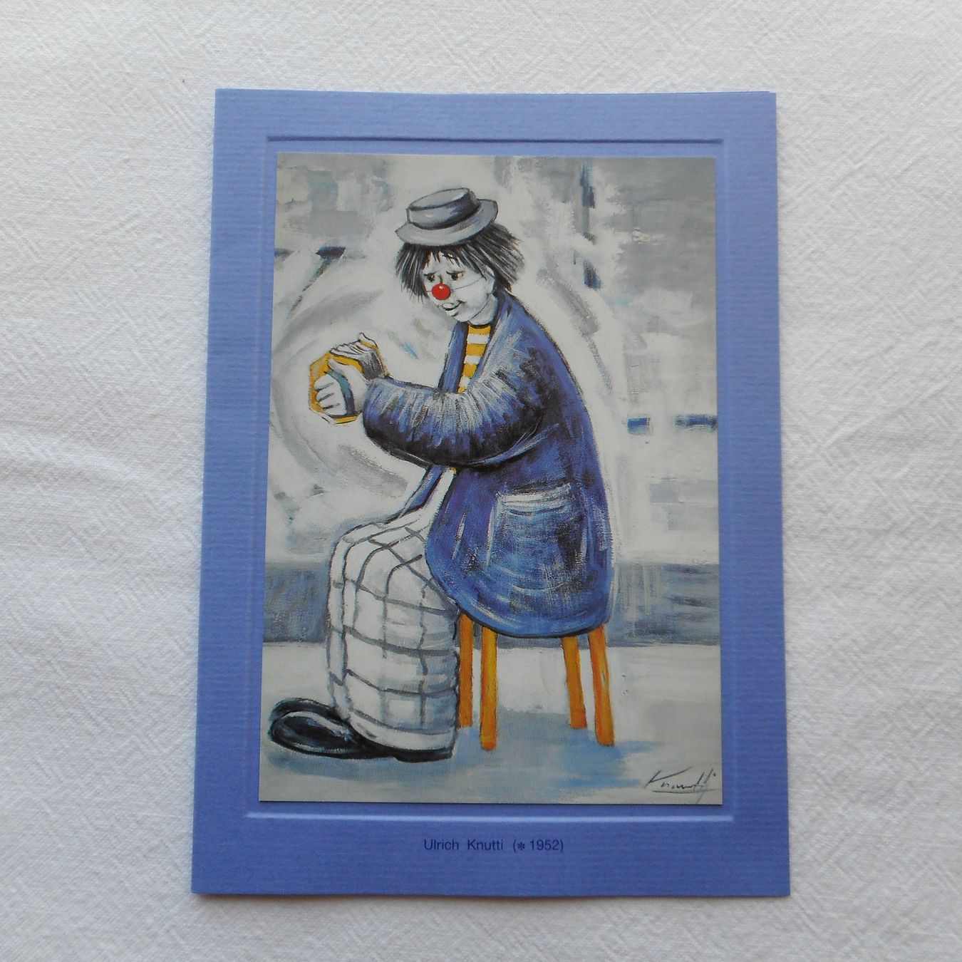 Cartoline postali: Kunstkarte - Ulrich Knutti – Nuovo e nell'imballaggio originale da Niederlenz venduto da Berghem