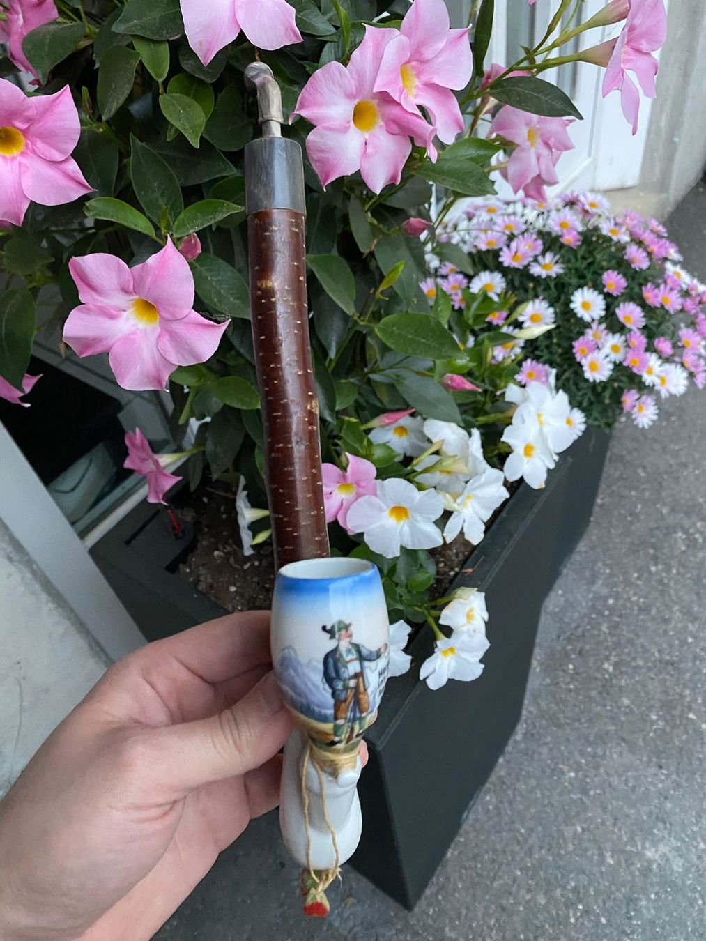 Pipe & Accessori: Tabak Pfeife Porzellan Jäger – Nuovo (secondo la descrizione) da Schänis venduto da M.a.r.k.85