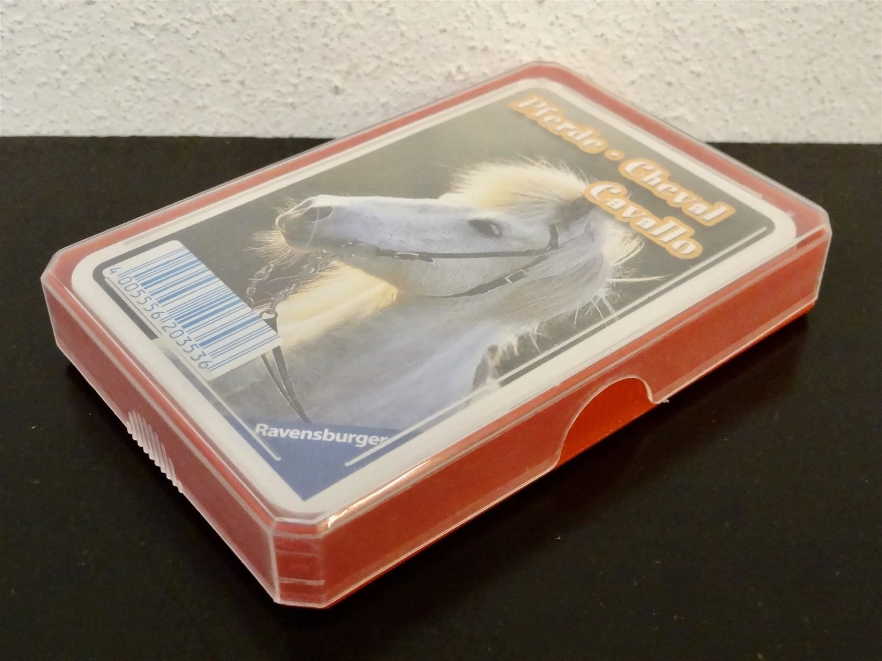 Ravensburger Giochi: Quartett TIER-QUARTETT PFERDE PFERD – Usato da Kerzers venduto da wisaundso 1