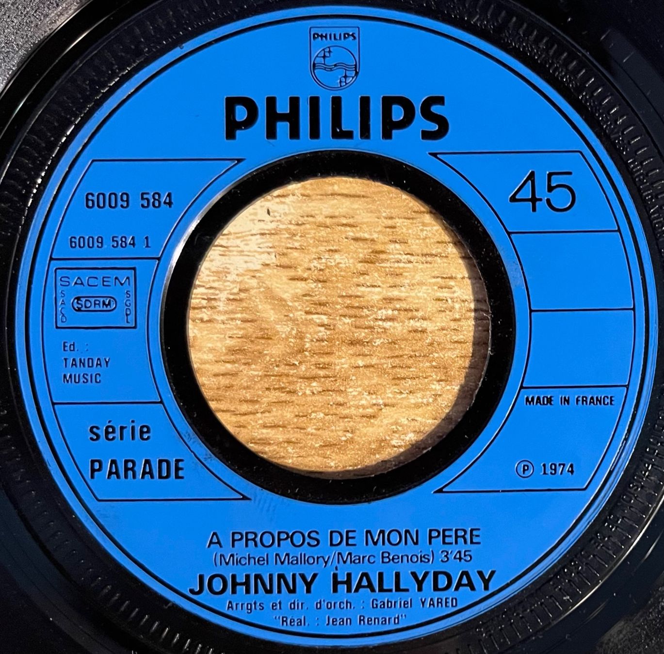 Schallplatten: JOHNNY - À PROPOS DE MON PÈRE – Gebraucht aus Bussigny von vinyl-pas-cher 2