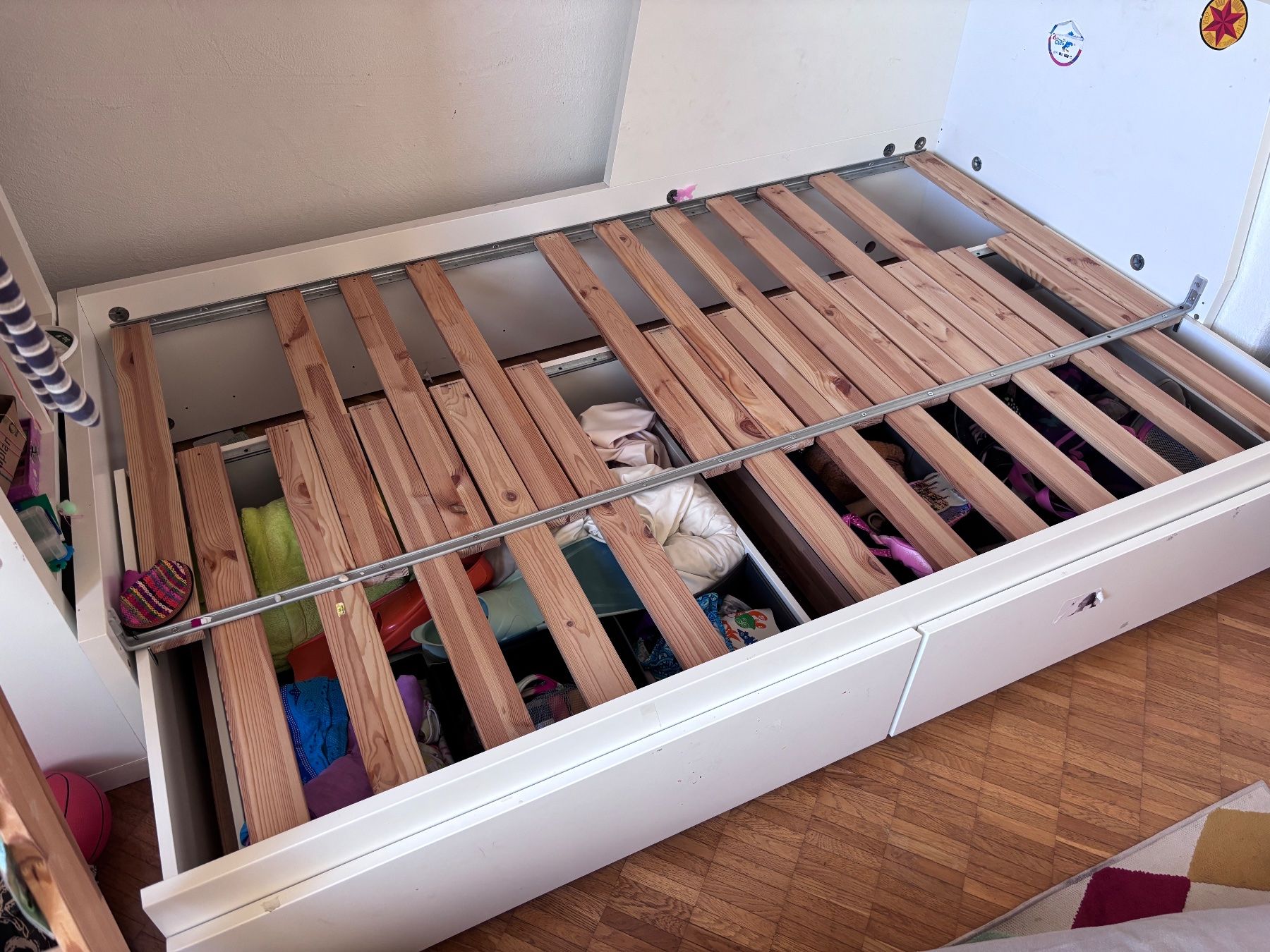Ikea Letti: Bettsofa Ikea "Flekke" mit viel Stauraum – Usato da Zürich venduto da brueggej 3