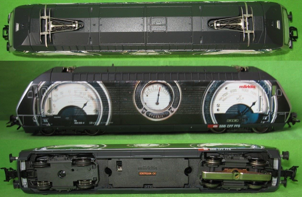 Misurare: SBB Re 4/4 460 Amperemeter SINUS 164**** – Usato da Winterthur venduto da Ricardo211 2
