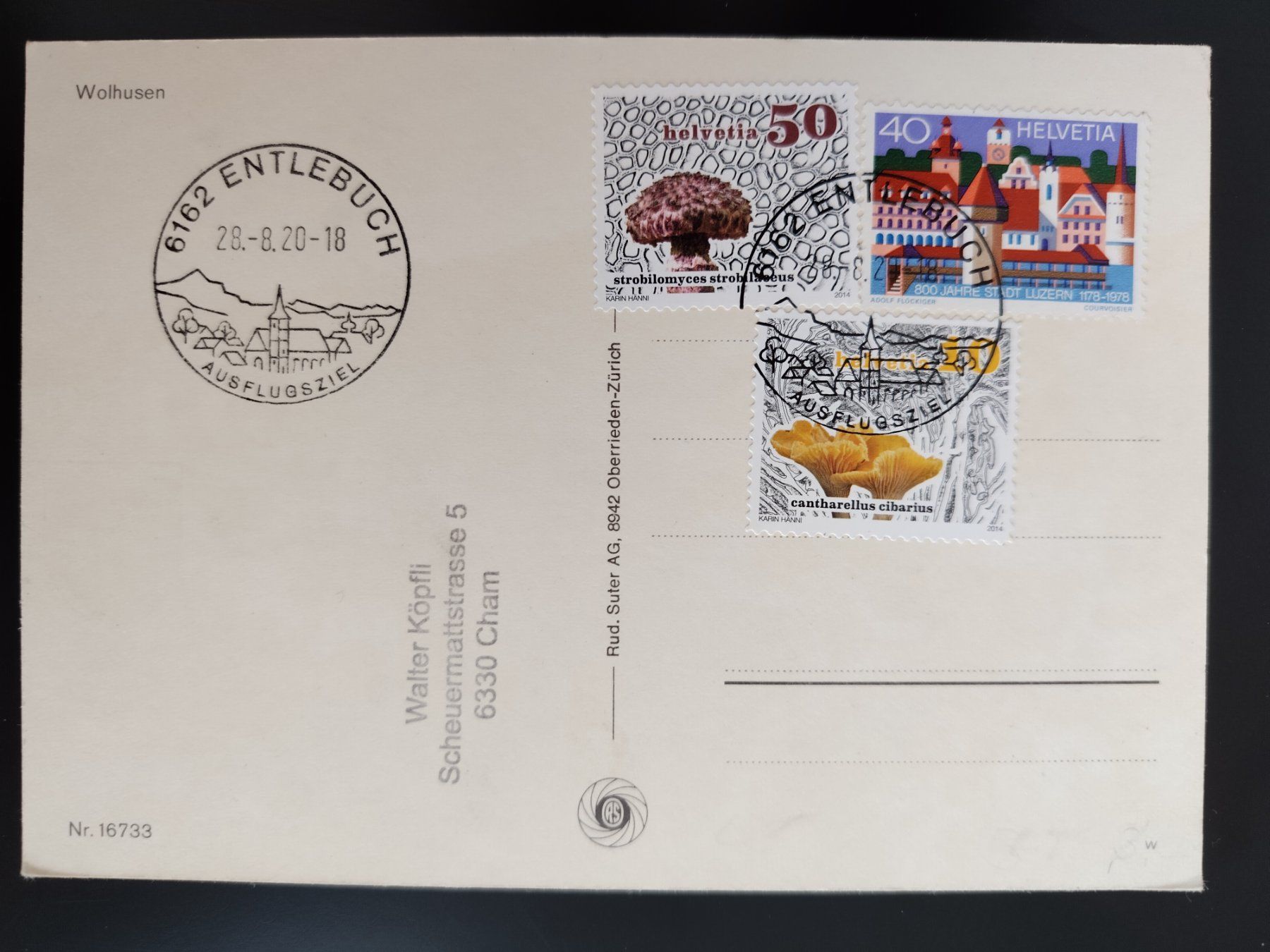 Cartoline postali: Wolhusen mit alter Brücke – Usato da Ohmstal venduto da Lebensfreude05 1