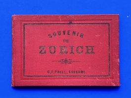 Antikes Zürich Souvenir Büchlein, Top Zustand! Rarität