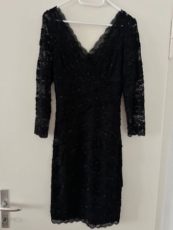 Mariposa Paillettenkleid schwarz