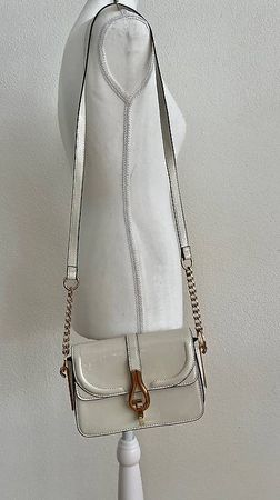 Tasche weiss/gold