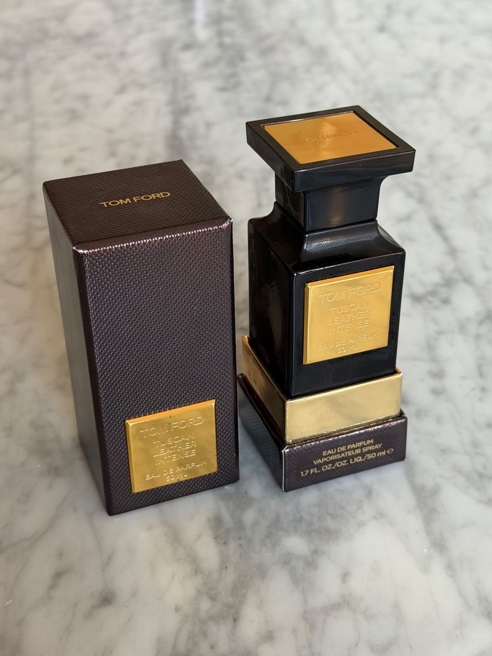 Tom Ford Profumi & Eau de Toilette: Tom Ford Tuscan Leather Intense Flakon – Usato da Baden venduto da GregK02