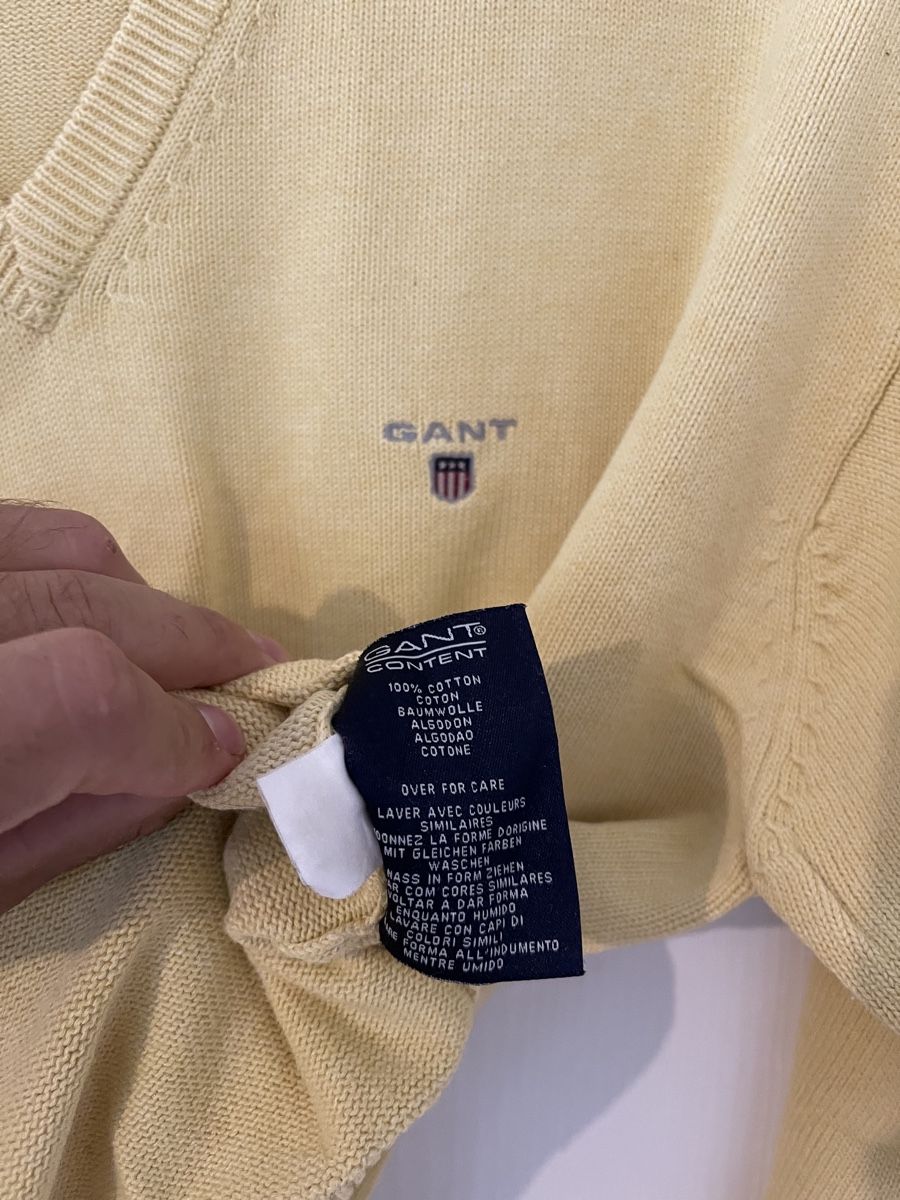 Gant Maglioni & Felpe: Gant Pullover, hellgelb, Grösse L - Top Zustand, Oryginal – Nuovo (secondo la descrizione) da Wetzikon ZH venduto da Jan_wojt 3