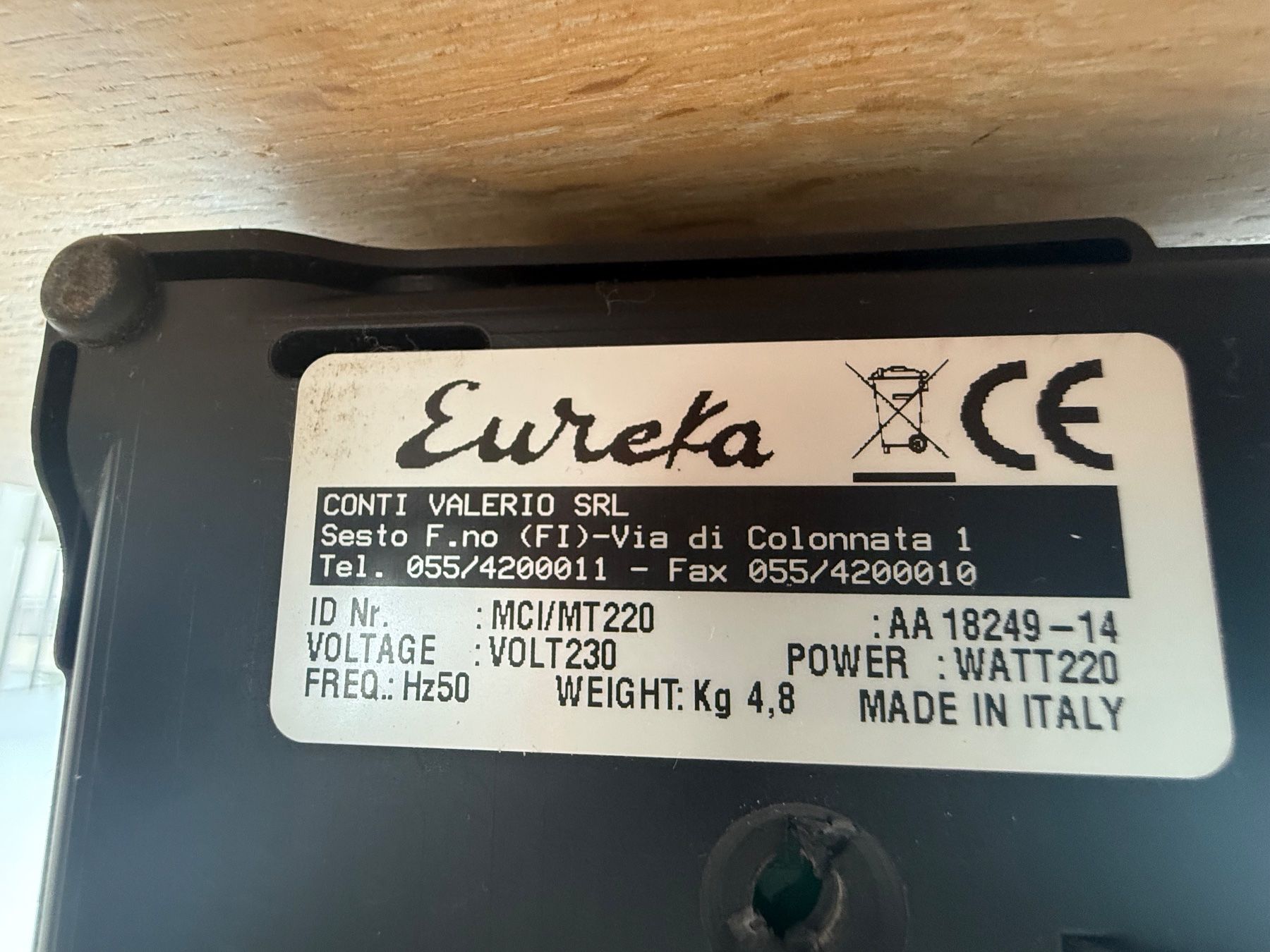 Eureka Elettrodomestici da cucina: Kaffeemühle Eureka Mignon MCI 220 – Usato da Zürich venduto da karsumpel11 4