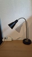 Tischlampe schwarz - Metall flexibel, guter Zustand