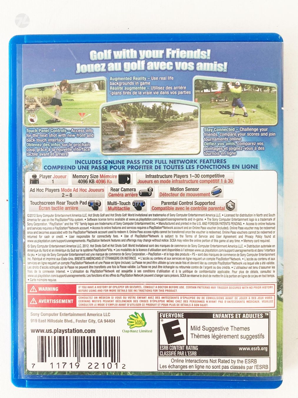 Sony Giochi: Hot Shots Golf World Invitational PS Vita Playstation Game – Usato da Wetzikon ZH venduto da cyan74 2