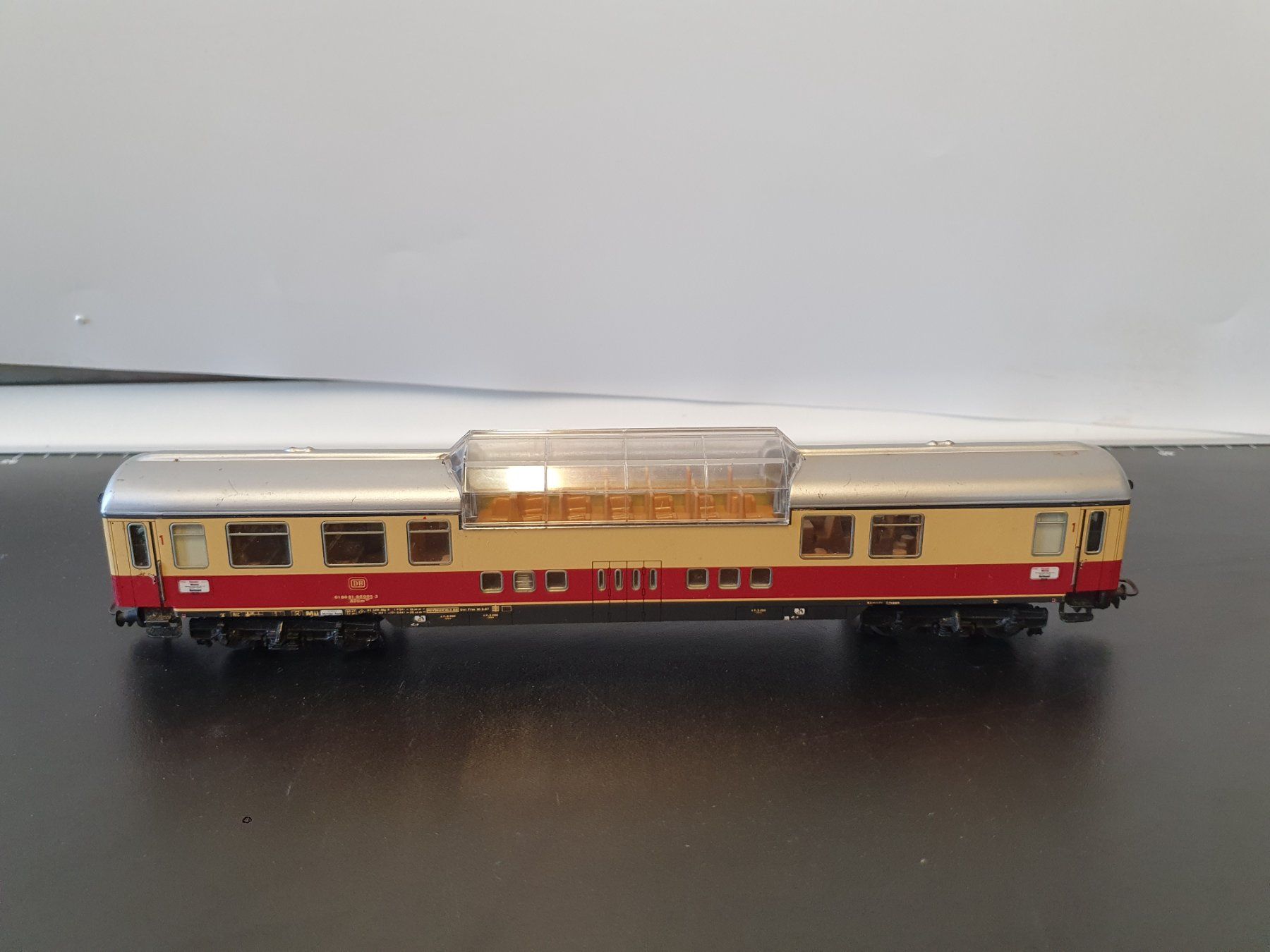 Märklin Modellini di ferrovie: MÄRKLIN: DB TEE AUSSICHTSWAGEN BLECHMODELL – Usato da Biglen venduto da taunus82