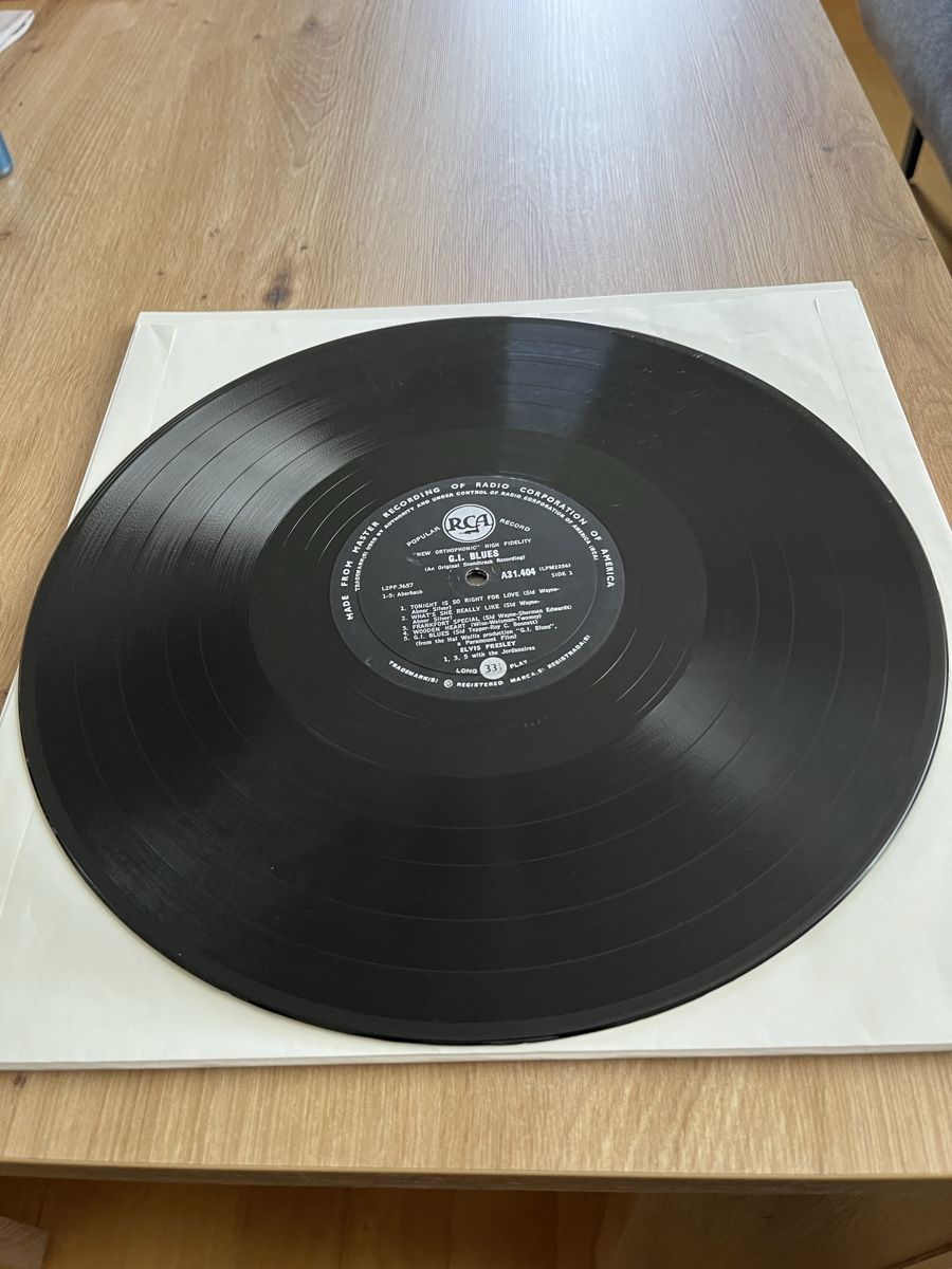 Dischi in vinile: Elvis Presley Schallplatte "G.I. Blues" – Usato da Münchenstein venduto da mbc_sbc8 3