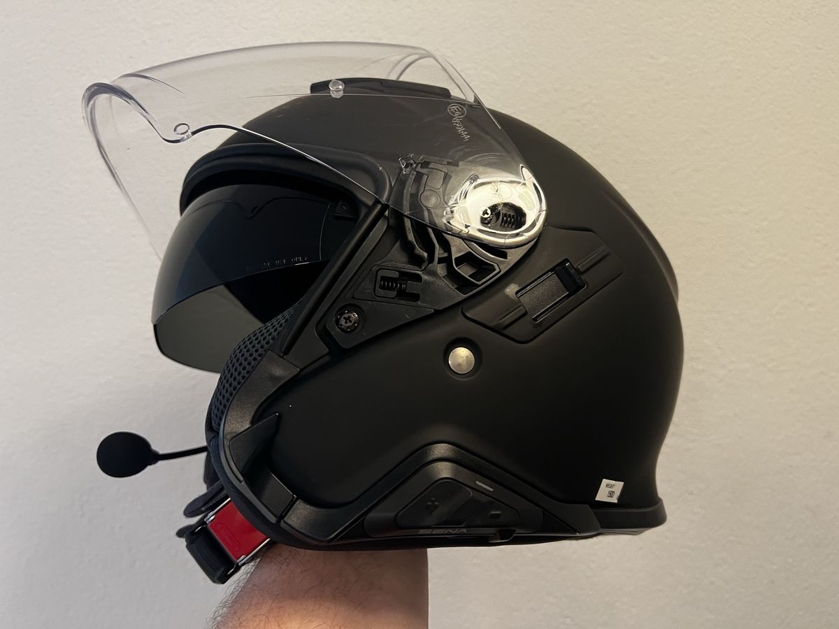 Shoei Caschi & visiere: 2x Shoei Jet Helme mit Visier – Usato da Steinhausen venduto da Famleu1 4