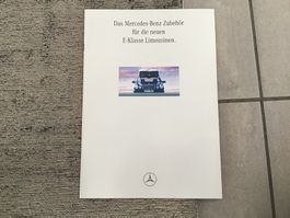 Mercedes-Benz E-Klasse Zubehör Verkaufsprospekt 18 S. 5.1995