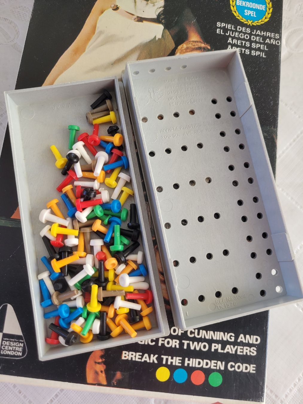Invicta Giochi: 70er Jahre original Mastermind und Mastermind mini – Usato da Buttikon SZ venduto da Corendo 1