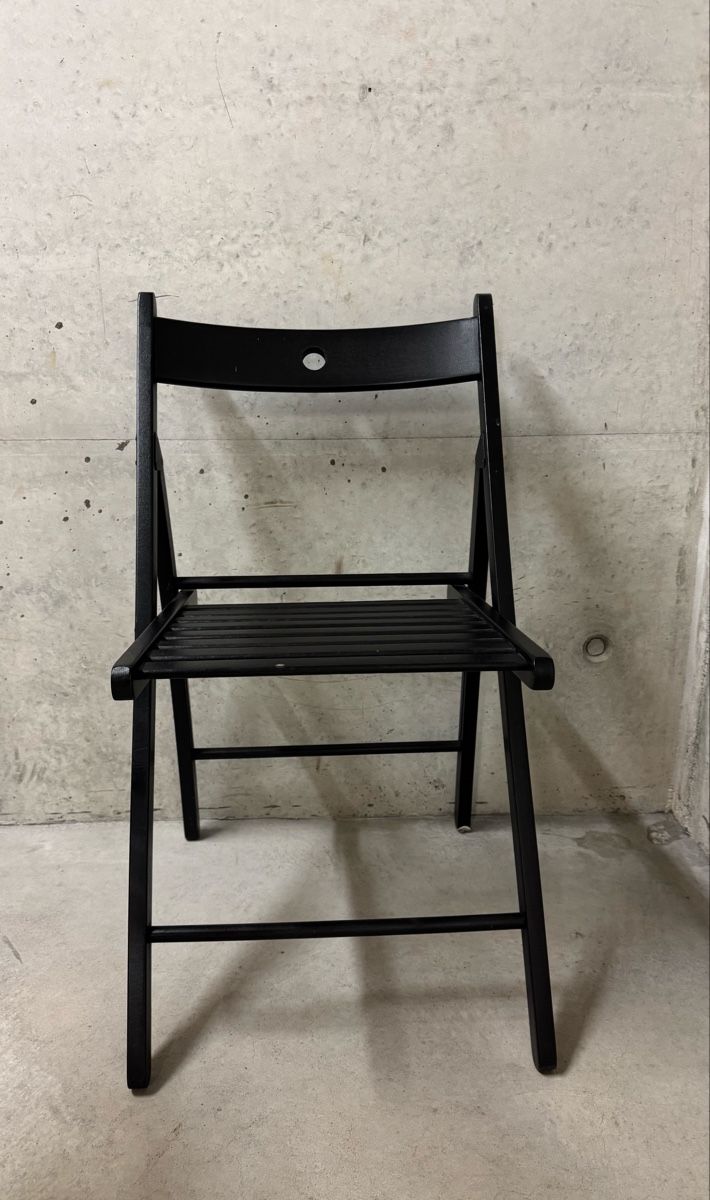 Ikea Sedie: 2 Stk. IKEA TERJE Klappstuhl schwarz  – Usato da Winterthur venduto da ste_5vfj 2