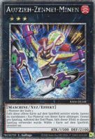 Yugioh Aufzieh-Zenmei-Minen RA04-DE168 Platinum Secret