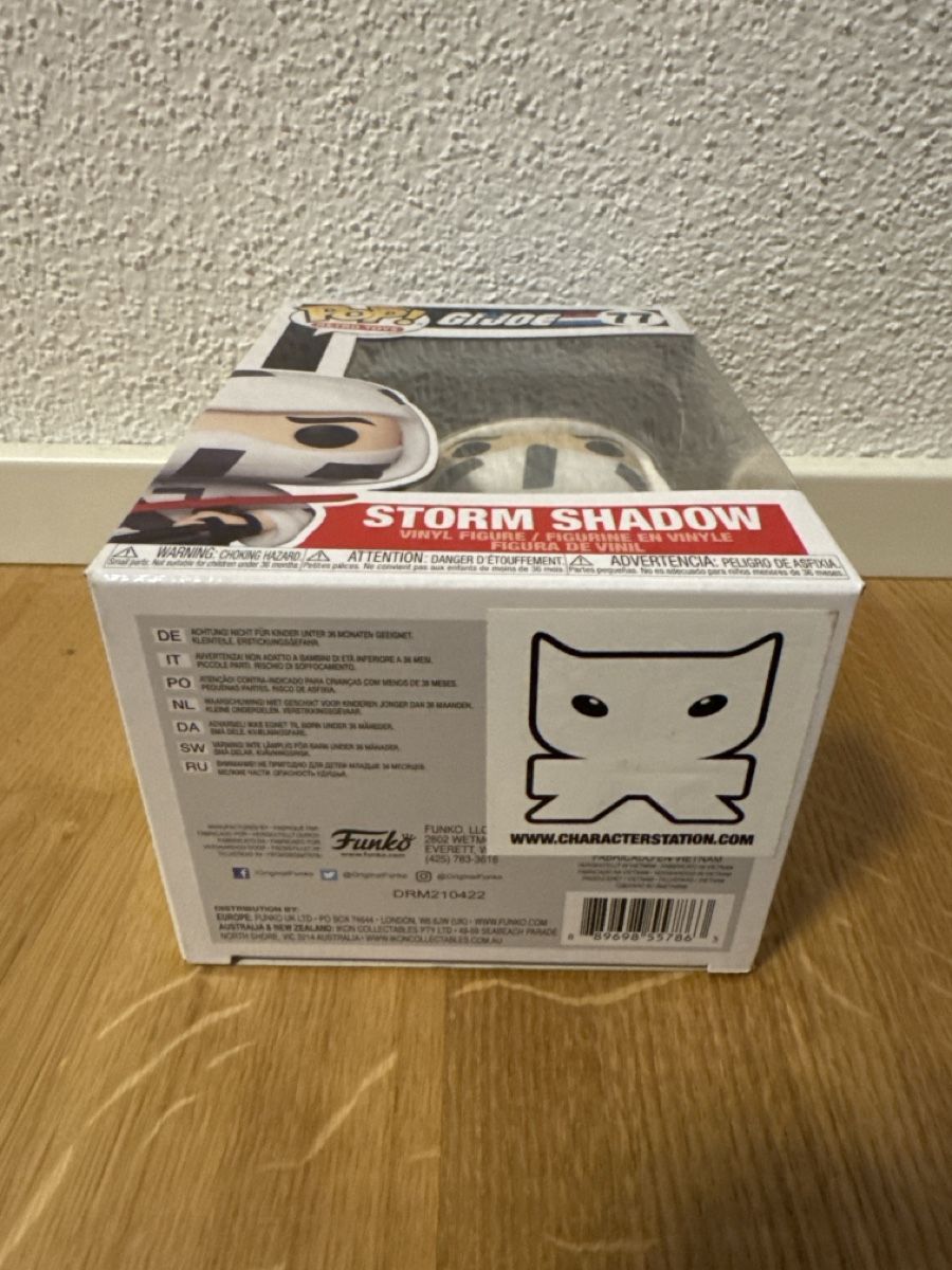 Funko Statuette: Funko Pop Storm Shadow 77 Gi Joe  – Nuovo e nell'imballaggio originale da Suhr venduto da Dominick 4