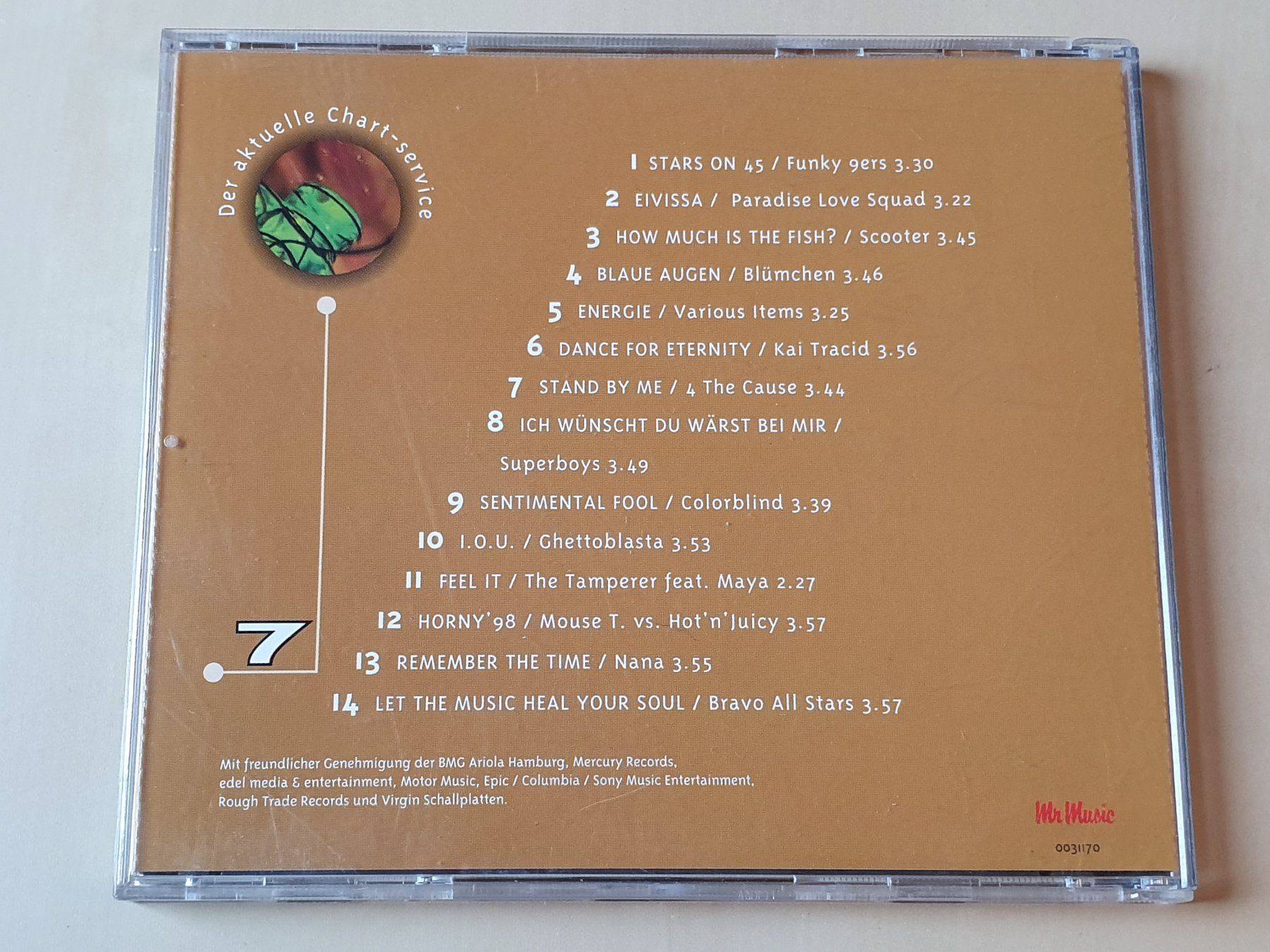CDs: Chart Hits Vol. 7 – Gebraucht aus Stansstad von collectorsshop 1