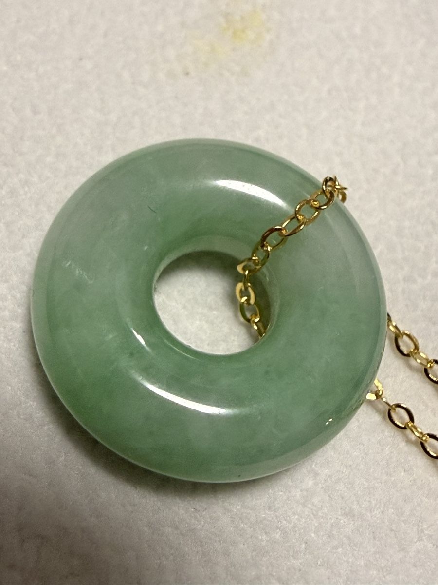 Ketten: Birmanische Jadeite Kette – Neu (gemäss Beschreibung) aus Oberhof von RealStone 1
