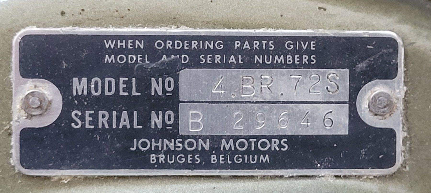Motoren: Johnson 4 PS Aussenborder, defekt, Bastler – Defekt aus Kloten von chr_vgl7 3