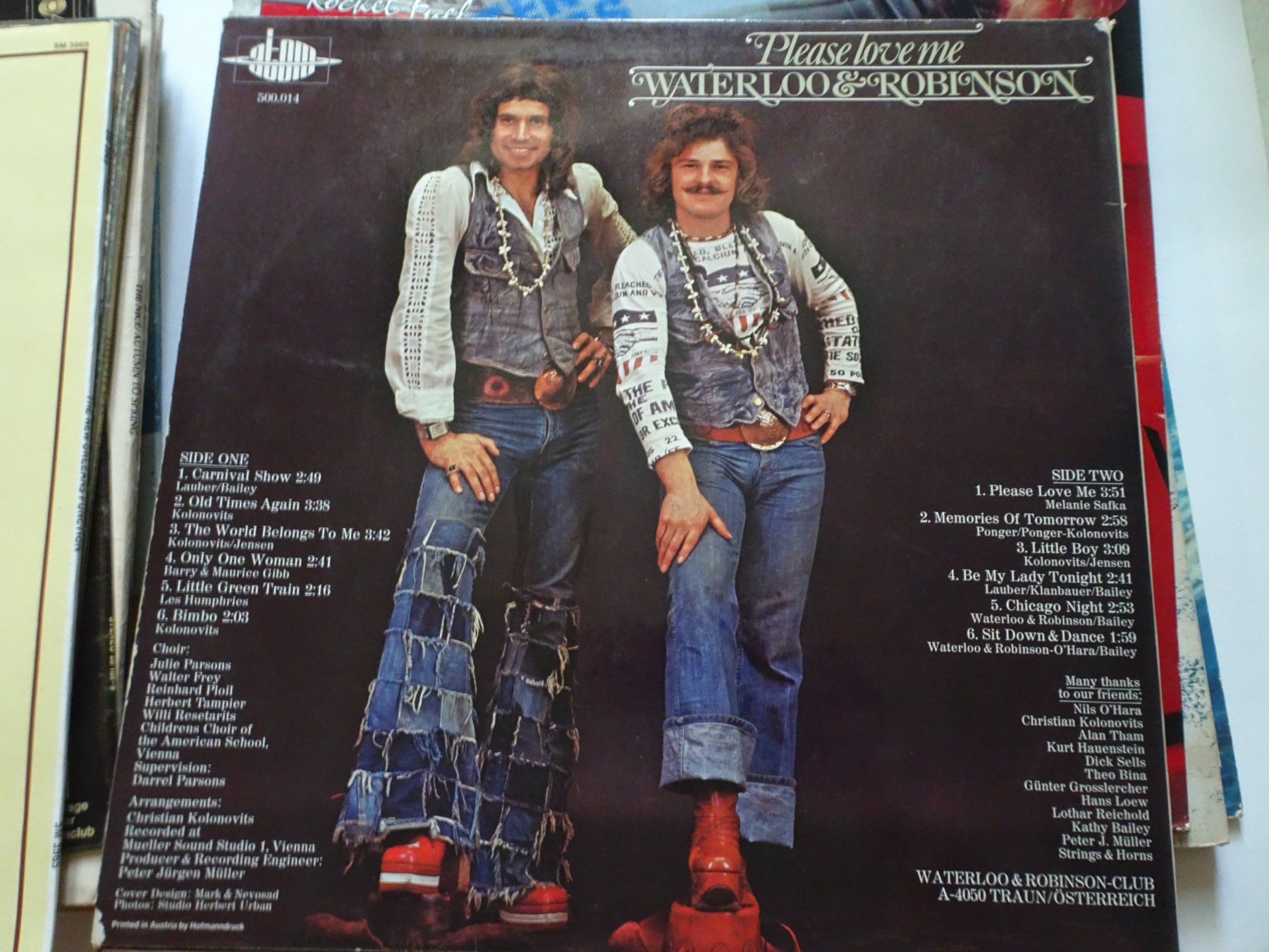 Dischi in vinile: LP Waterloo & Robinson   Please love me – Usato da Schönenwerd venduto da schnitzunddrunter 1