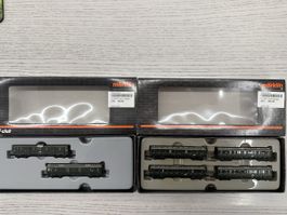 Märklin 87560 87580 DRG Abteil- und Gepäckwagen