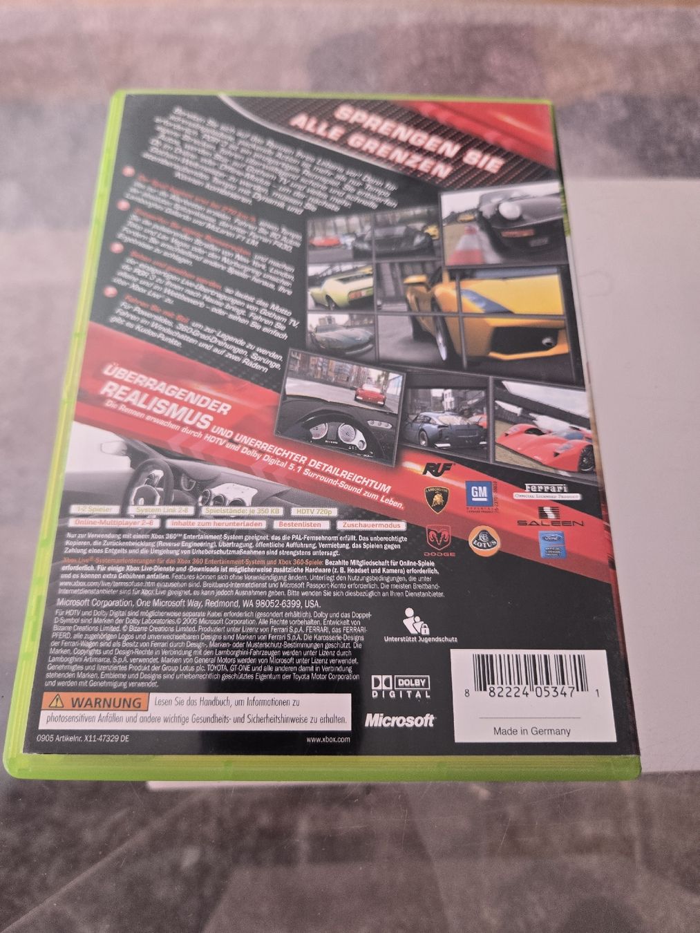 Spiele: Project Gotham Racing 3 Xbox 360 – Gebraucht aus Bussigny von Kfdlt 1
