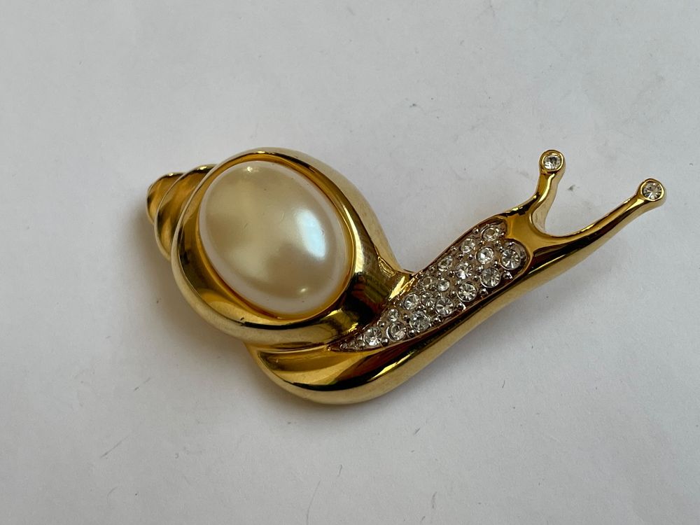 Broche Fleur Tulipe Pour Femme - Plaqué Or, Zircone Et Perle - Design Floral élégant - Cadeau Anniversaire, Fête Des Mères