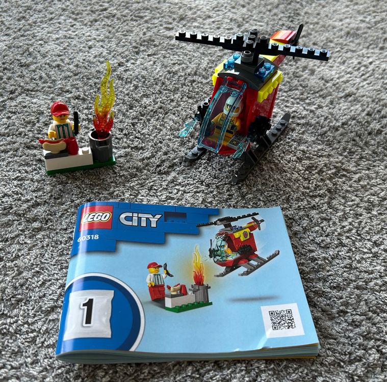 LEGO CITY L HELICOPTERE DES POMPIERS 60318