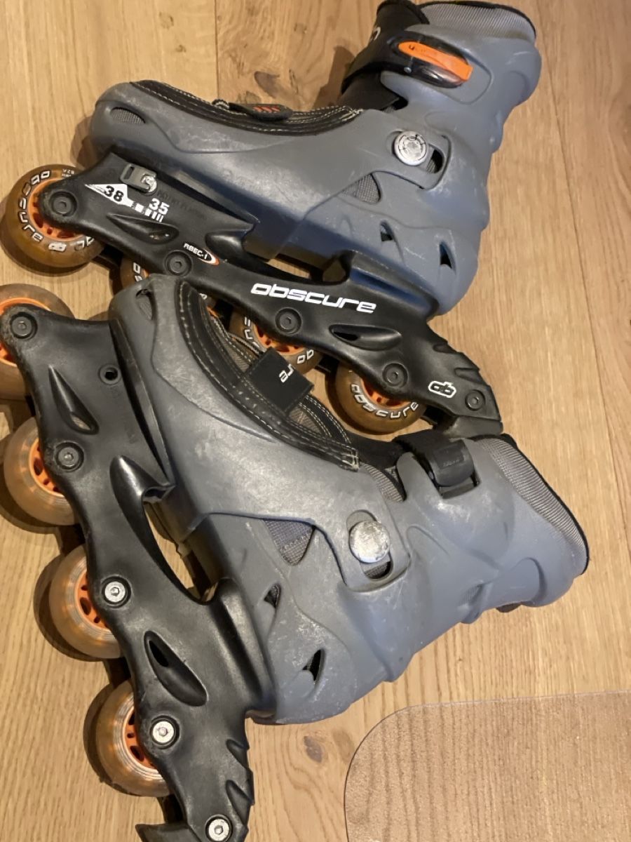 Pattini in linea & Pattini a rotelle: Inlineskates Obscure, Grösse 35- 38 – Usato da Matten(St.Stephan) venduto da hjkl000