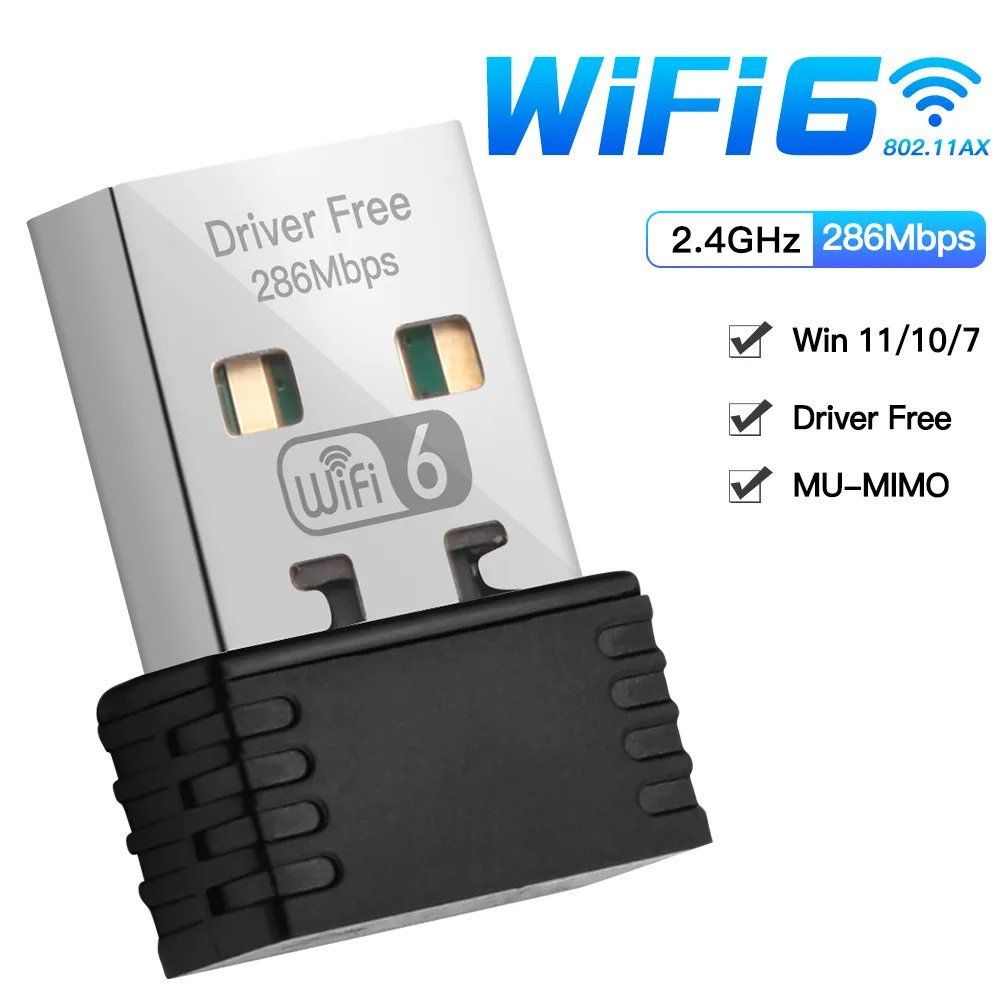 Chiavette USB: USB WLAN Stick 2.4 GHz WiFi Adapter Wifi4 – Nuovo e nell'imballaggio originale da Hundwil venduto da Mr.Wong 2