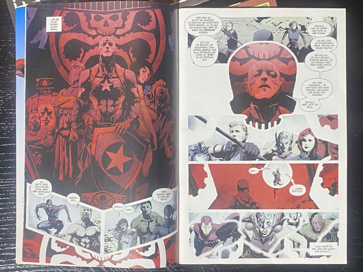 Fumetti: Secret Empire Nr. 1-3 von 6.  Marvel/Panini – Usato da Zuerich venduto da SonderArt-Wertgut 4