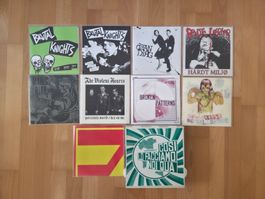 10 x Punk HC 7inch Records Vinyl Konvolut
