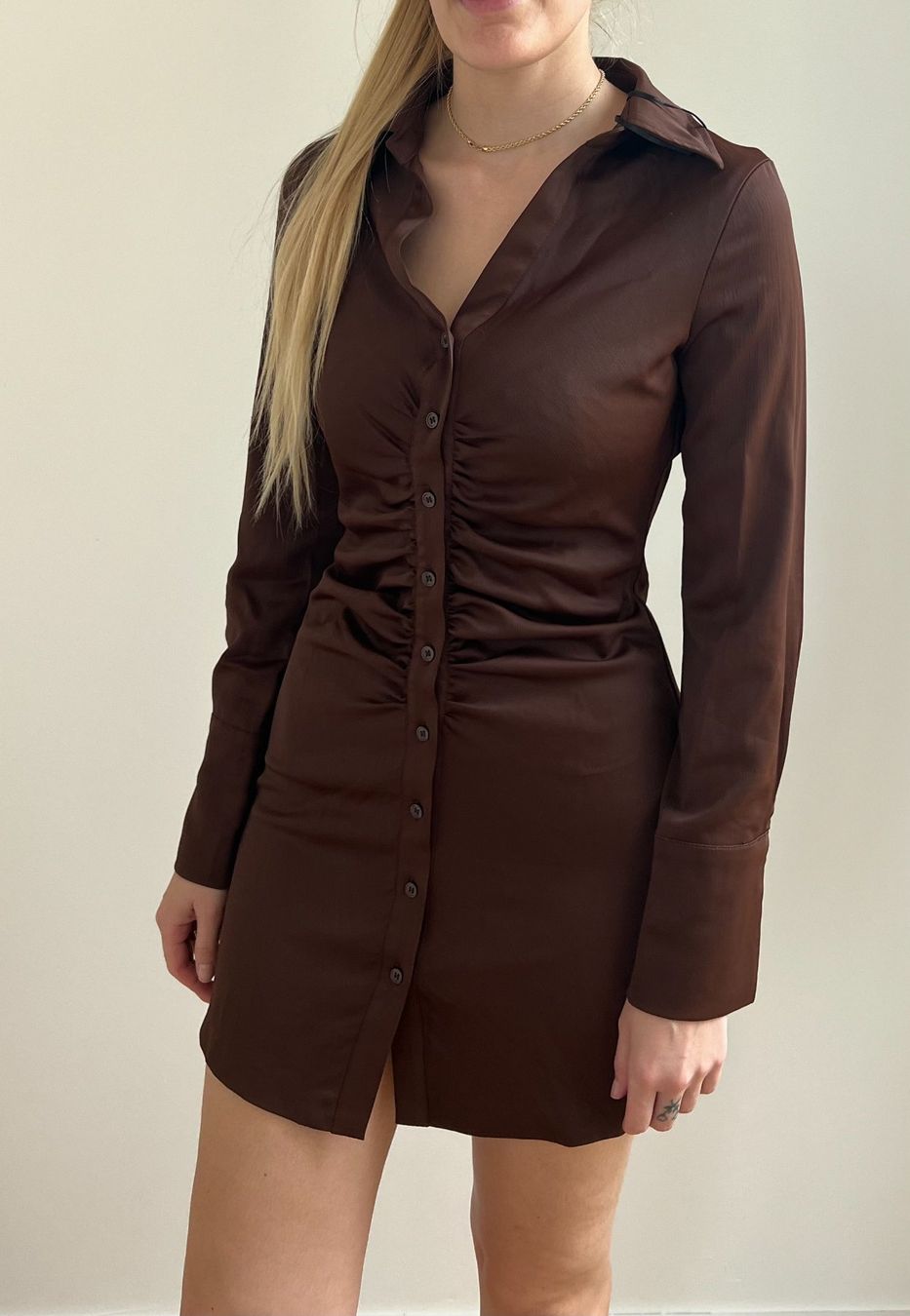 H&M Vestiti: Robe marron H&M – Usato da Zürich venduto da mps_9cp7 1