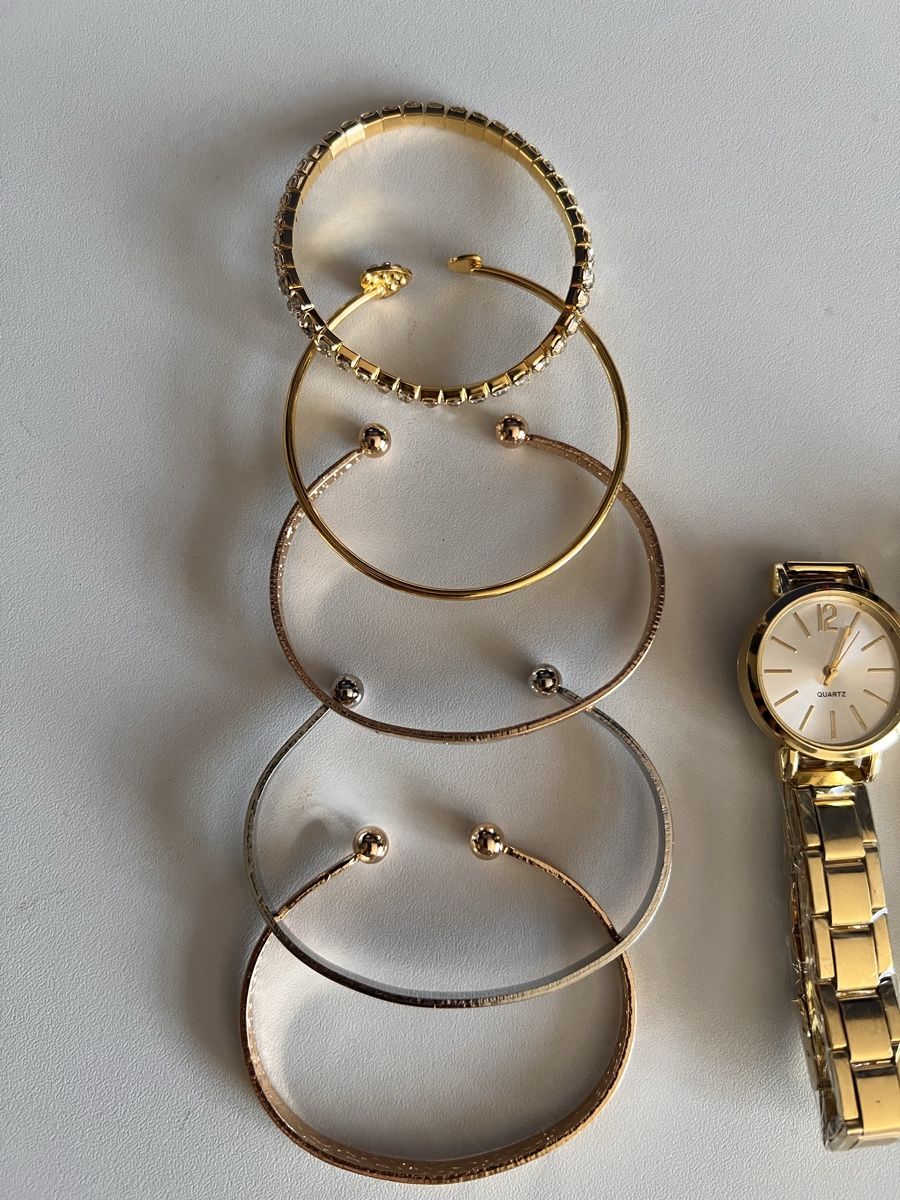 Sonstiger Schmuck: Uhr Set goldfarben silberfarben neu – Neu und originalverpackt aus Uster von SmartSales_zh 3