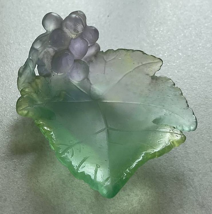 DAUM minicoupelle raisin violine in pate de verre (Gebraucht) in Dino ...