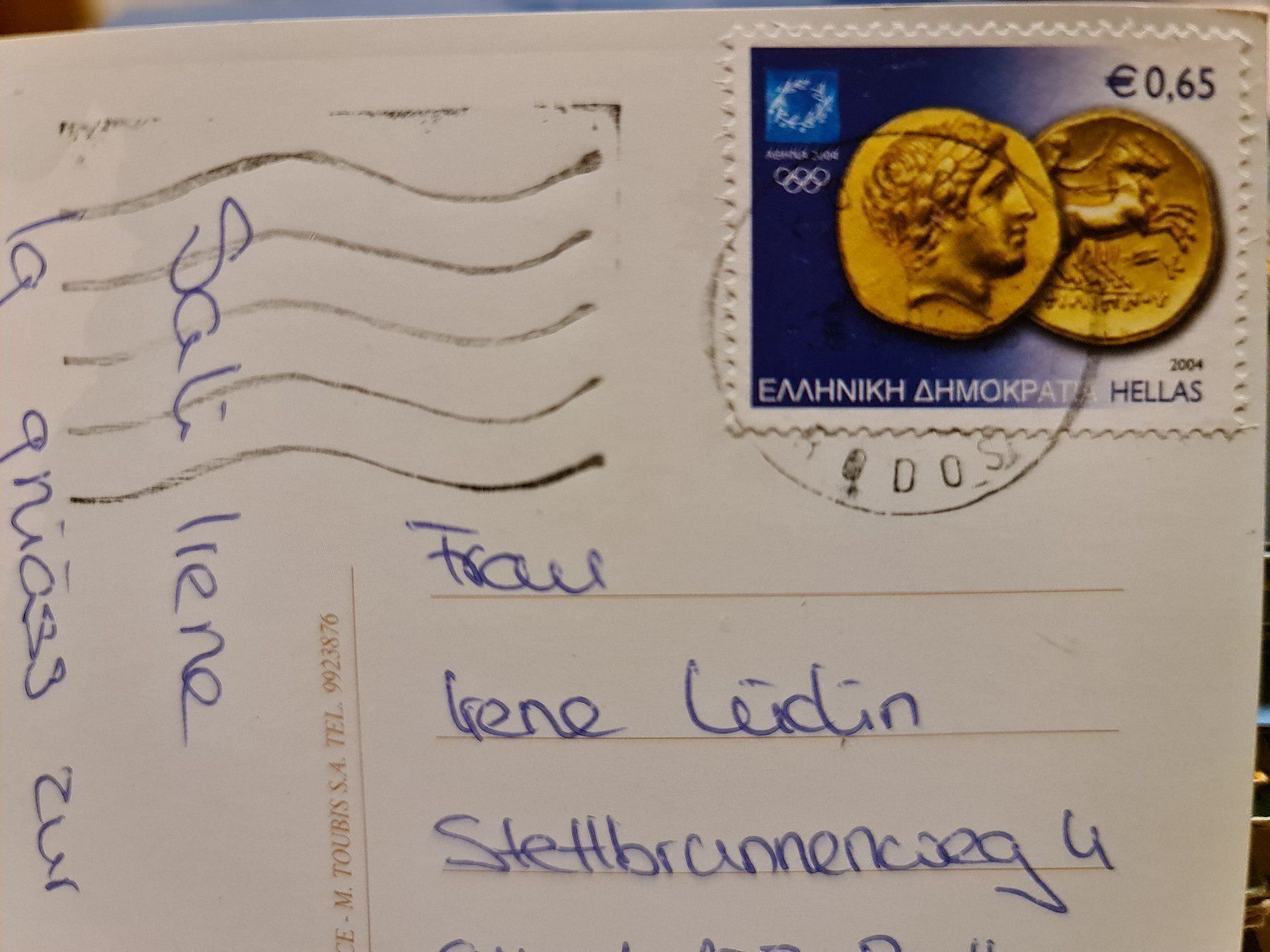Cartoline postali: Ansichtskarte Rhodos Griechenland – Usato da Dintikon venduto da Vexi 1