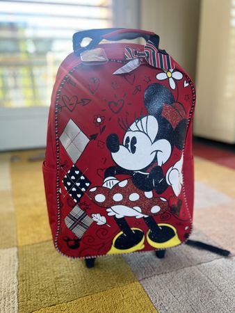 Disney Store Exclusive Minnie Trolley / Rucksack - NEU 