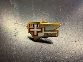 PTT Sport Abzeichen, Vintage Anstecknadel, Rarität!