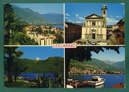Locarno, 4 Ansichten, 1983, gelaufen, Grossformat