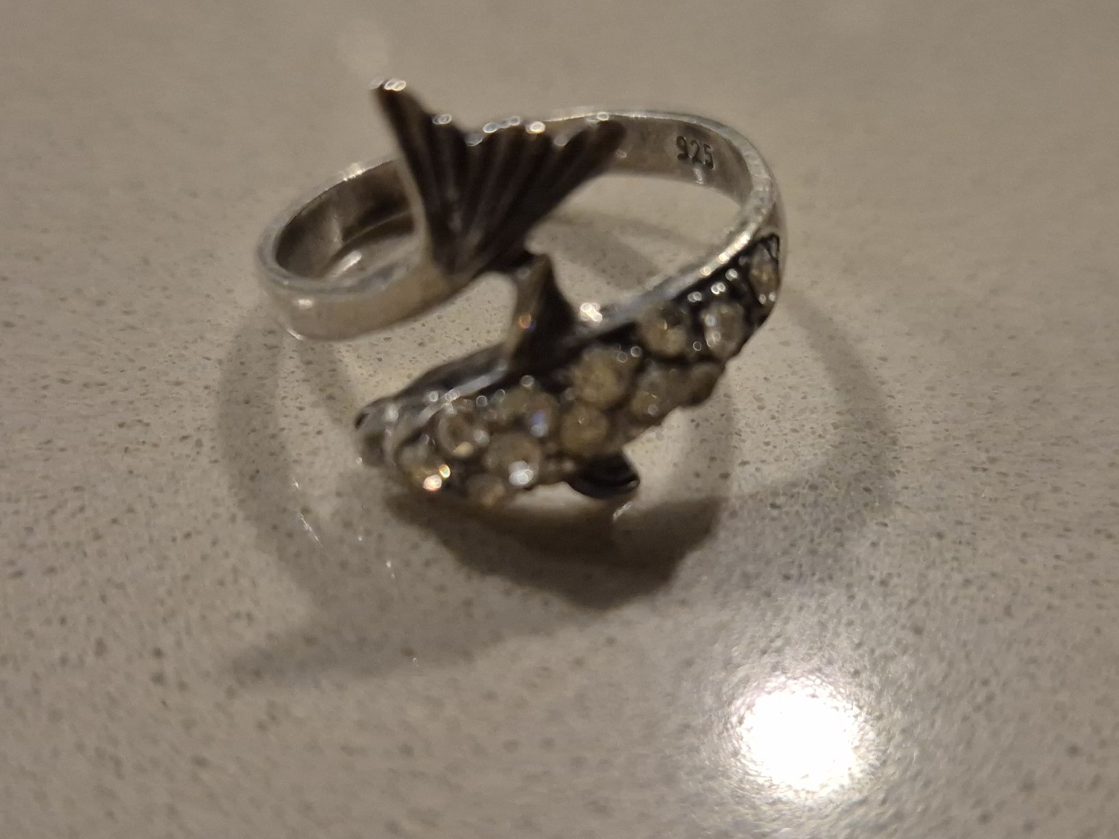 Anelli: Silver 925 Fish Ring size 55 /56 – Usato da Basel venduto da and_zvv7 2